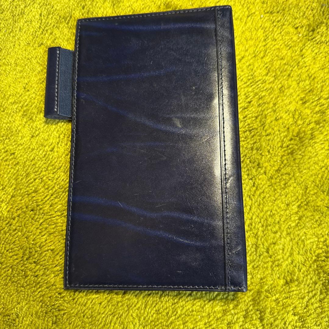 ASHFORD アシュフォード ルガードスクエアバック バイブル ネイビー