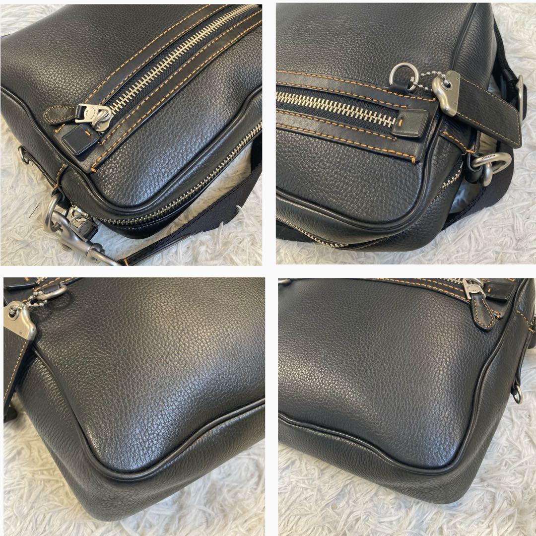 極美品 COACH DYLAN ディラン グラブタンレザー クロスボディ 黒