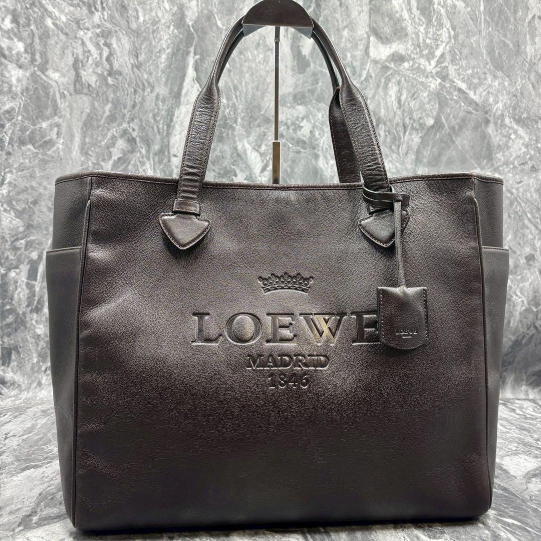 なっつー ✨ロエベ　ヘリテージ　トートバッグ