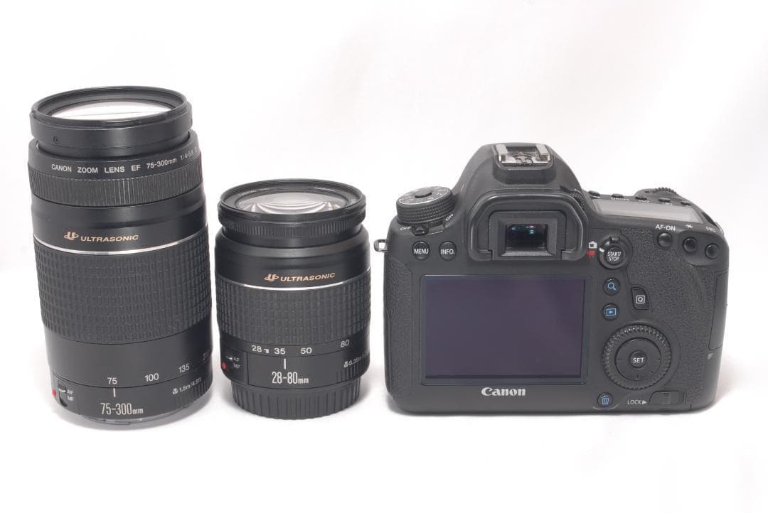 ⭐️ダブルレンズセット⭐️Canon EOS　6D キャノン　デジタル一眼レフ