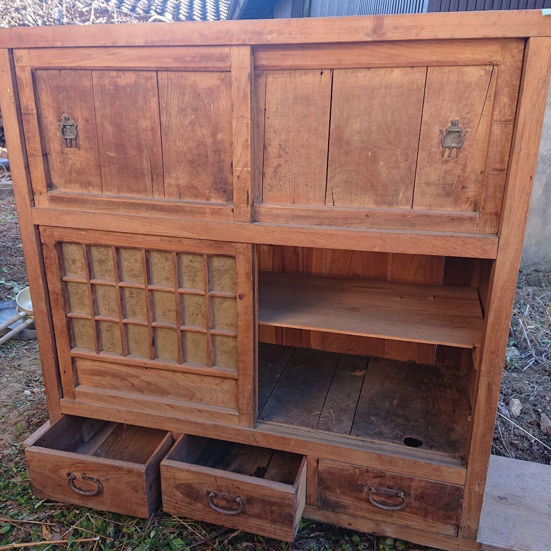 古民家 家具 棚 引取限定