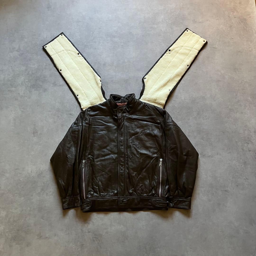 ジャケット・アウター 80s special gimmick leather jacket y2k