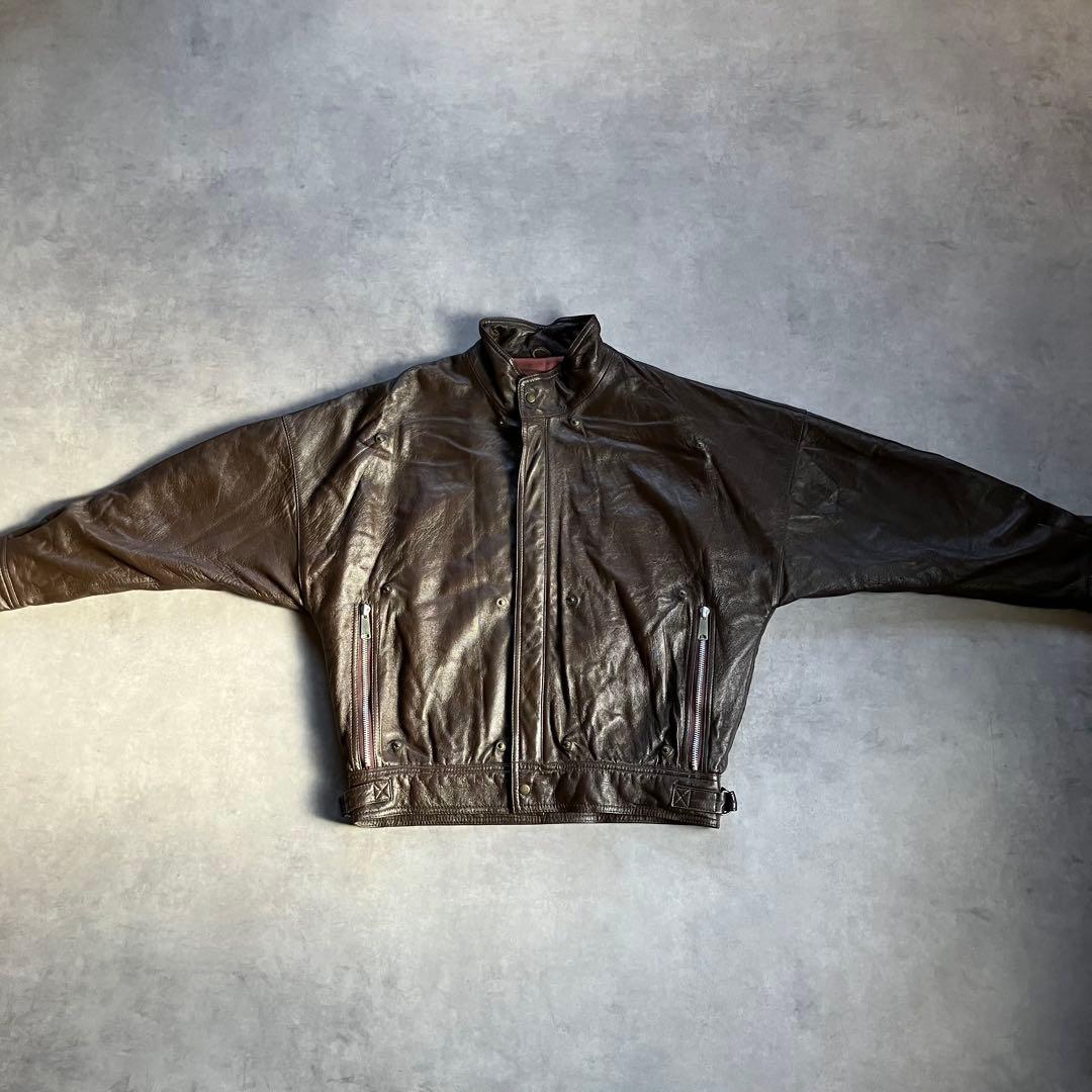 ジャケット・アウター 80s special gimmick leather jacket y2k