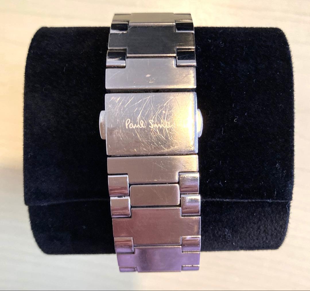 美品Paul Smith ダイアル クロノグラフ腕時計 稼働品 ポールスミス