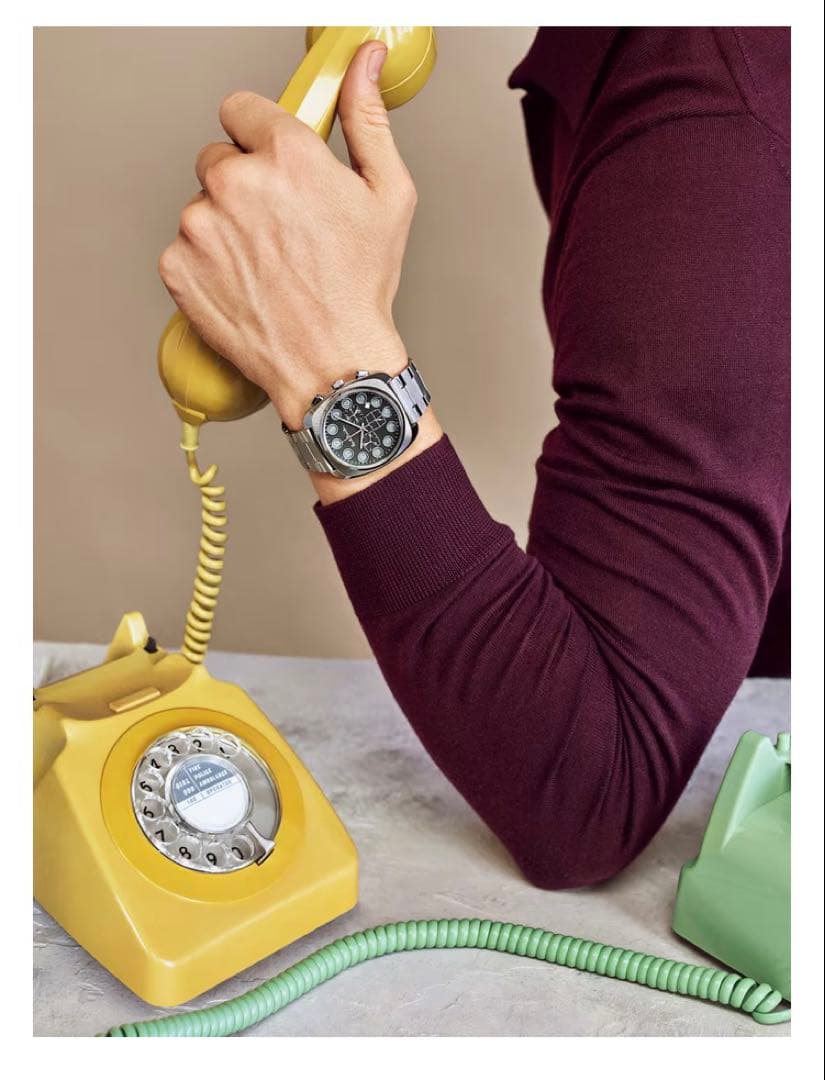 美品Paul Smith ダイアル クロノグラフ腕時計 稼働品 ポールスミス