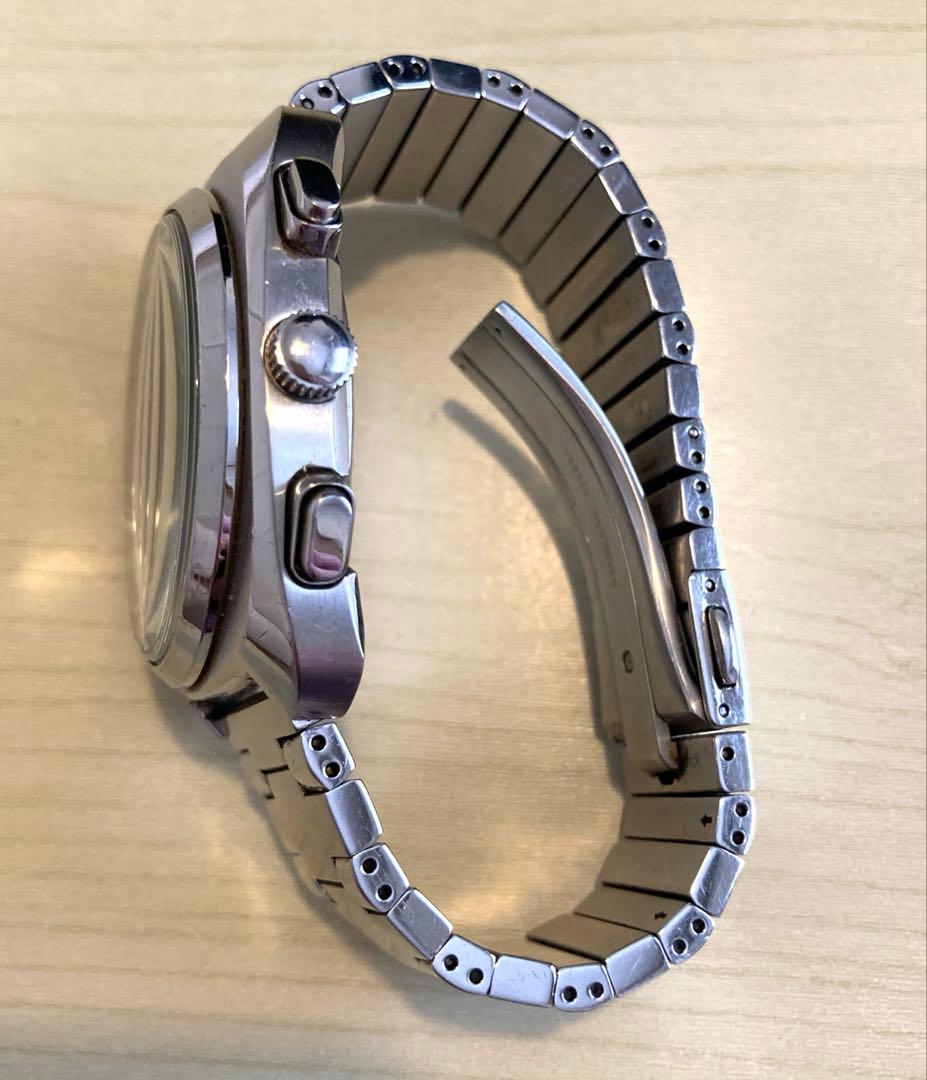 美品Paul Smith ダイアル クロノグラフ腕時計 稼働品 ポールスミス