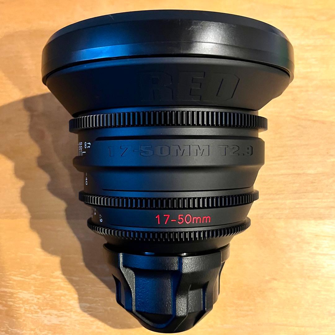 希少 RED DIGITAL CINEMA 17-50mm T2.9 シネレンズ