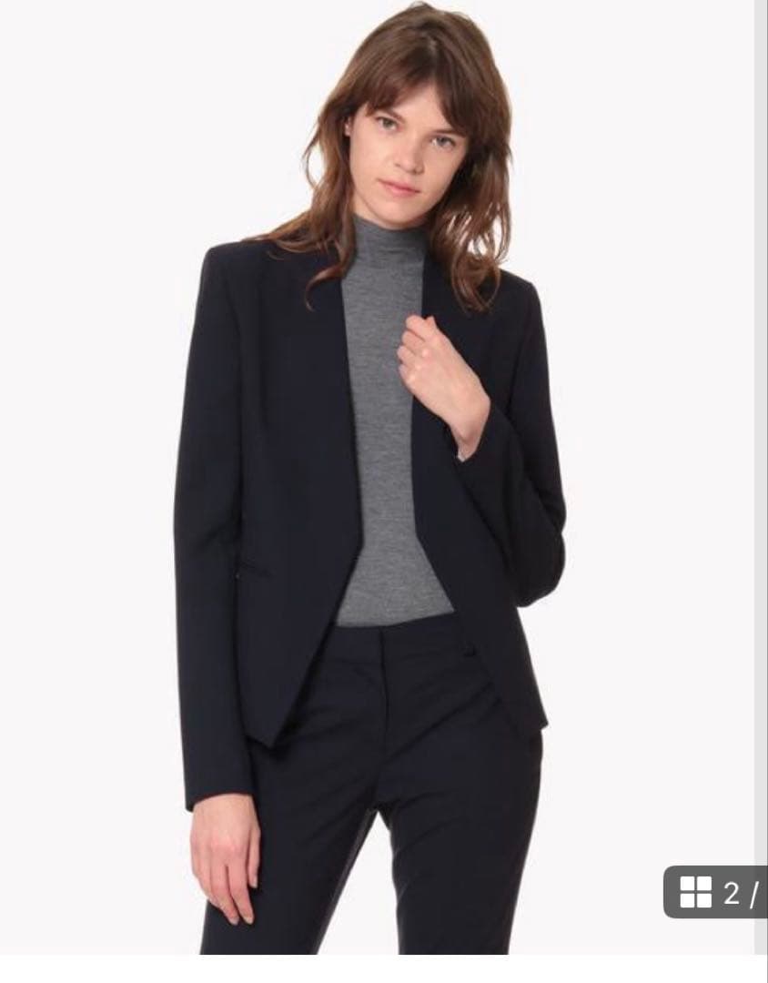 Theory ネイビースーツ上下