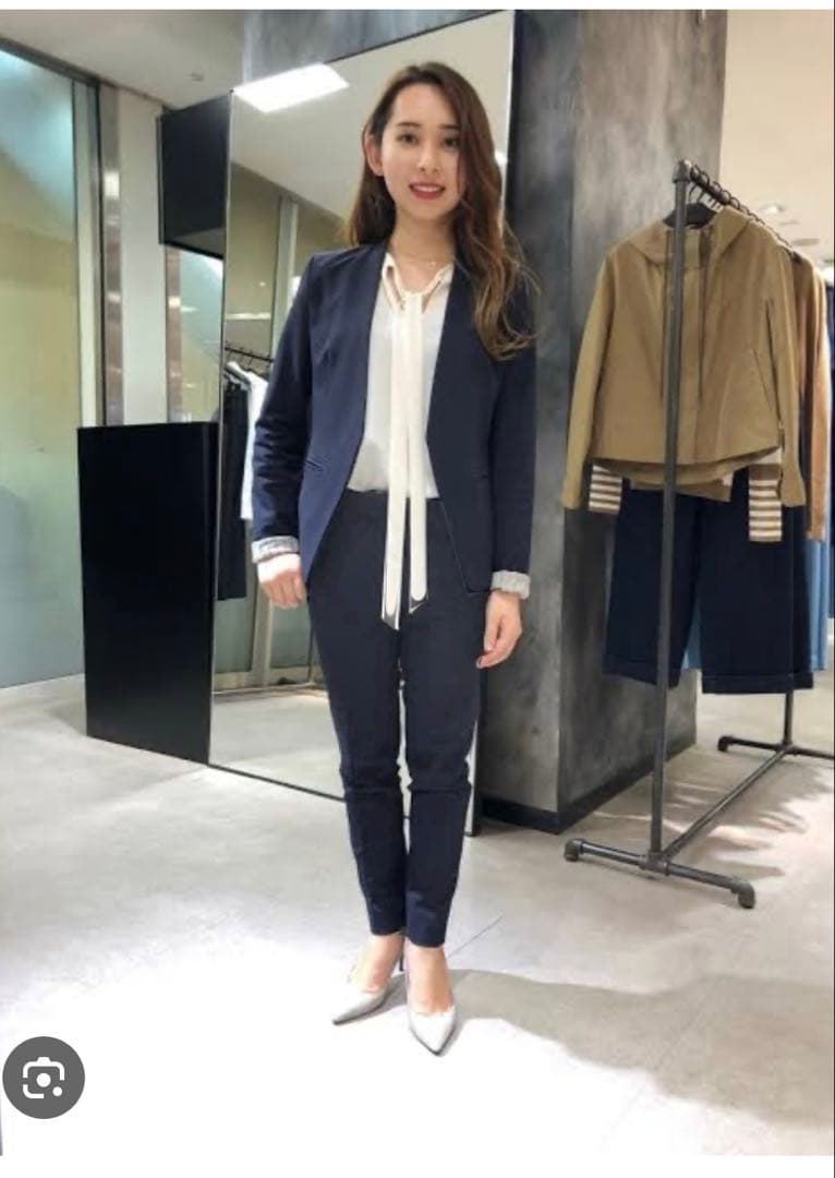 Theory ネイビースーツ上下