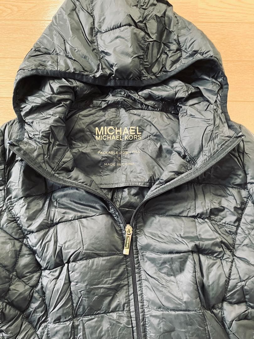 マイケルコース　ライトダウン　黒