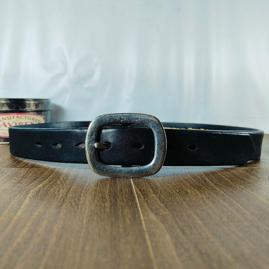 【極上極美品】ヴィンテージワークス× AVIREX　高級ドレスベルト 付属品完備