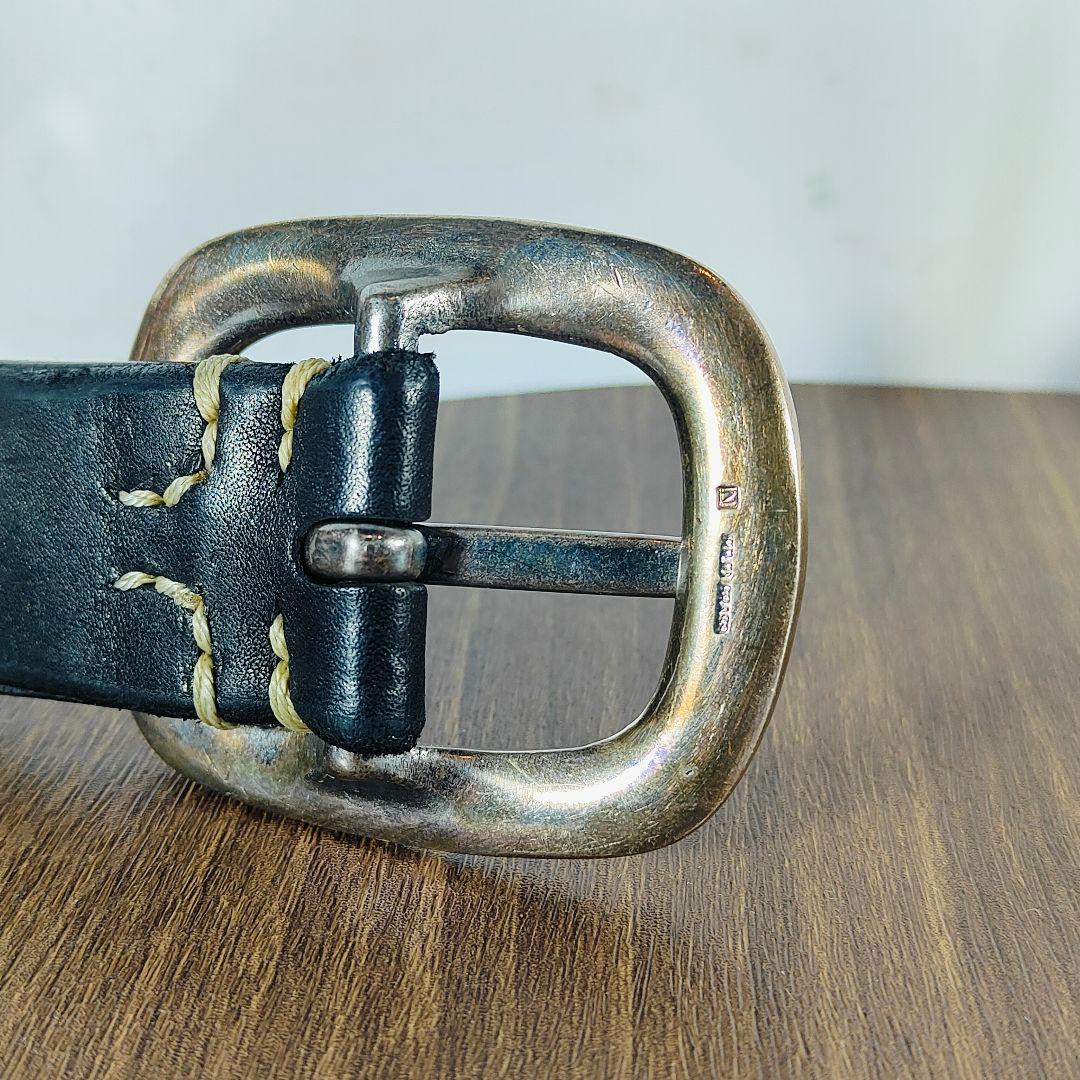 【極上極美品】ヴィンテージワークス× AVIREX　高級ドレスベルト 付属品完備