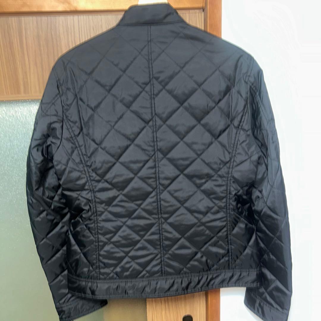 新品 Burberry Black Labelキルティングライダースジャケット