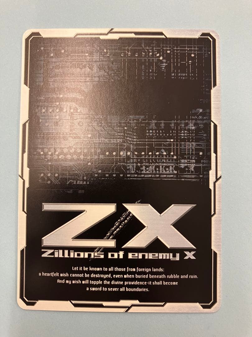 Z/X ゼクス イース CVR サイン キャラクターデッキ限定 YITH G39