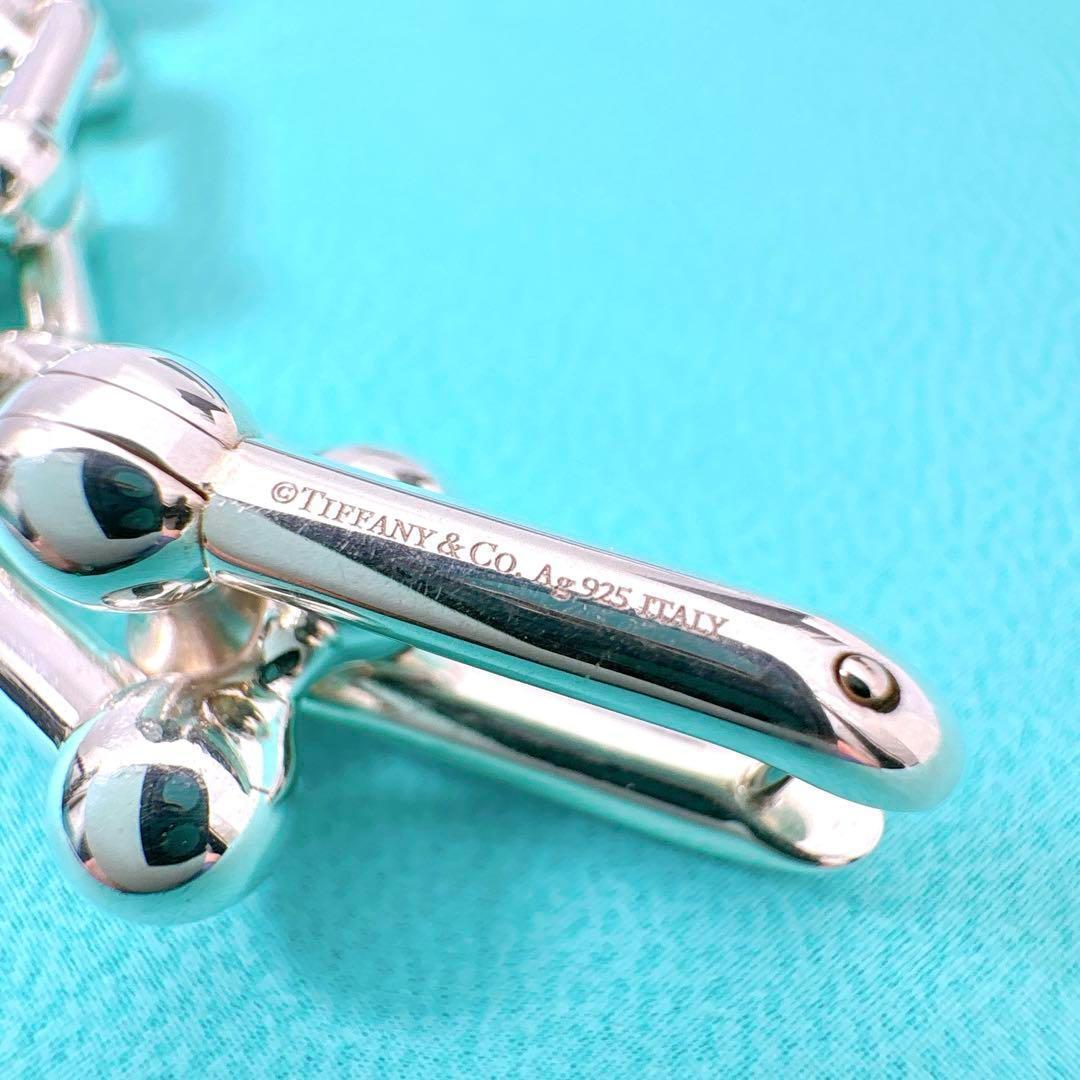 極美品 ティファニー ハードウェア グラジュエイテッド 片耳 ピアス シルバー