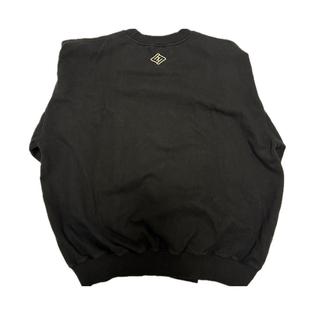 激レア【Enyce】エニーチェ ビッグロゴワッペン トレーナー 黒 サイズXXL
