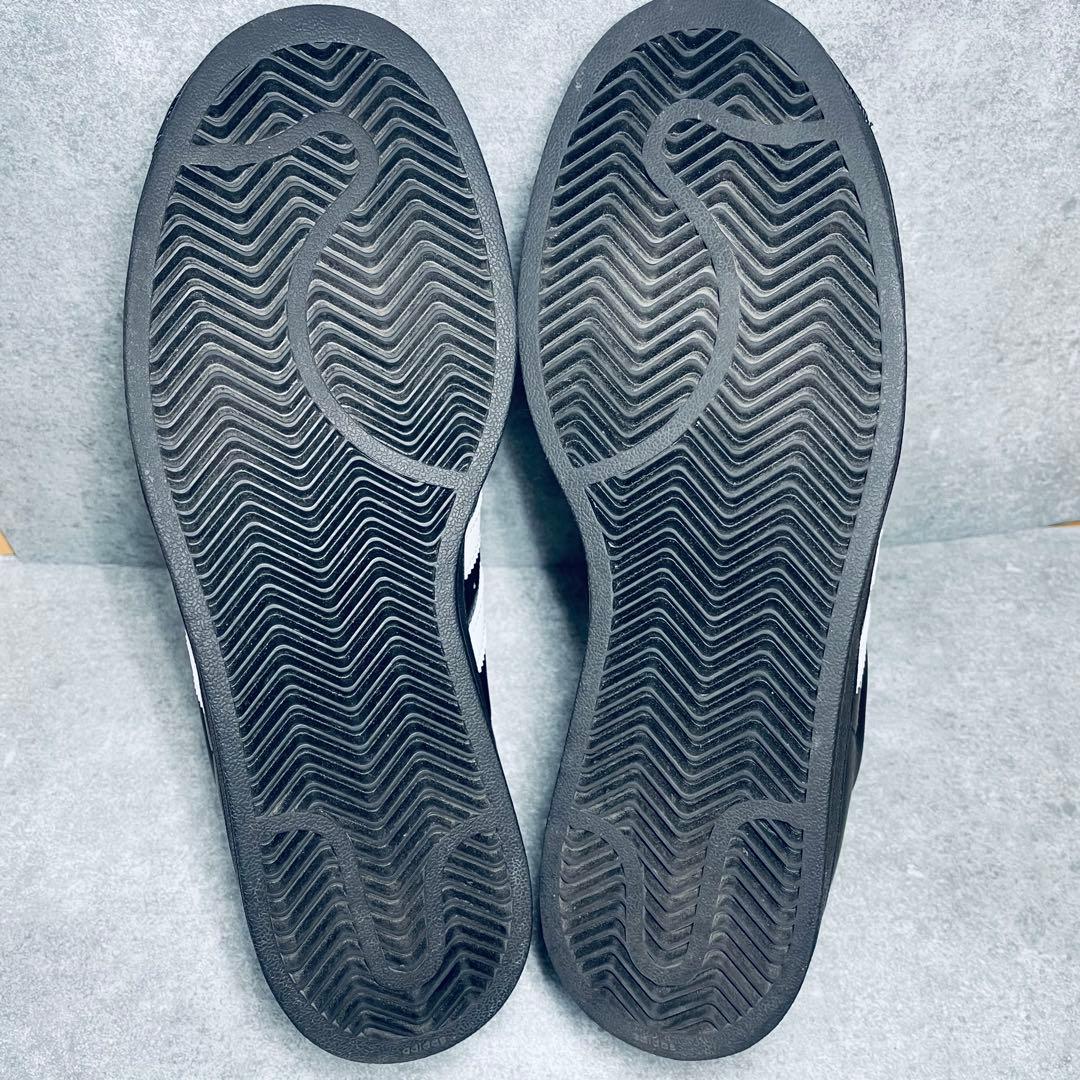 【極美品】adidas SUPERSTAR 黒 白 アディダス スーパースター