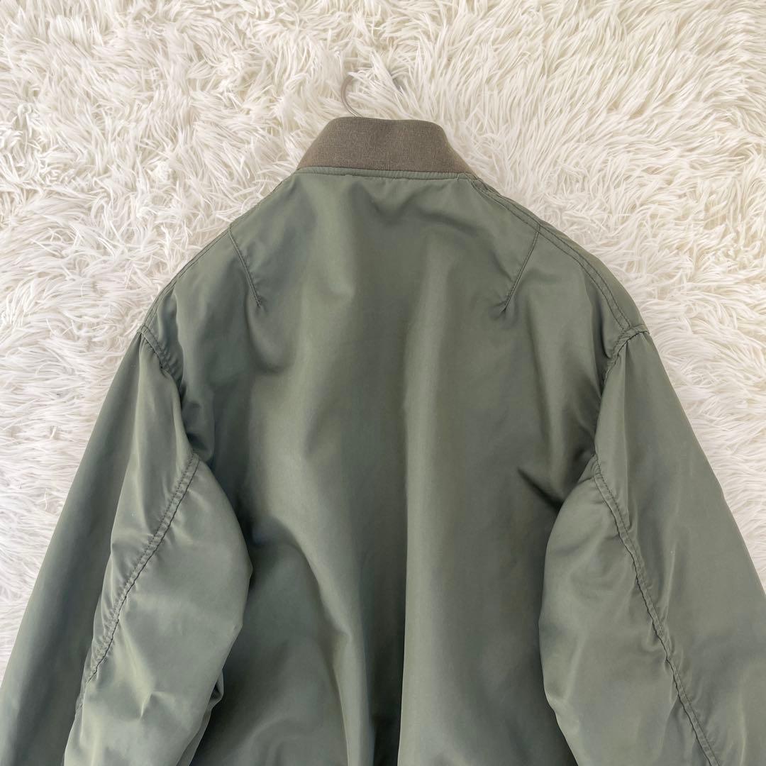 トト ドゥーズィエムクラス ミリタリーブルゾン　カーキ　MA-1