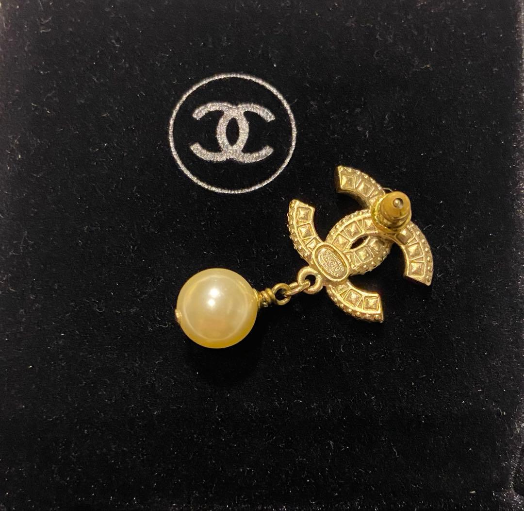 CHANEL シャネル　ピアス　パール