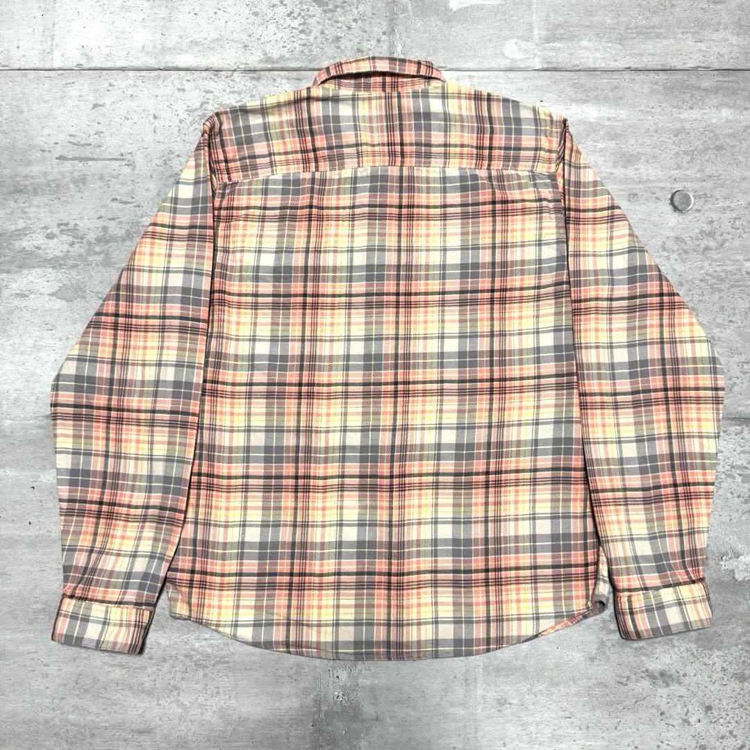 patagonia 20年製 フィヨルドフランネルシャツ ピンク ネルシャツ M