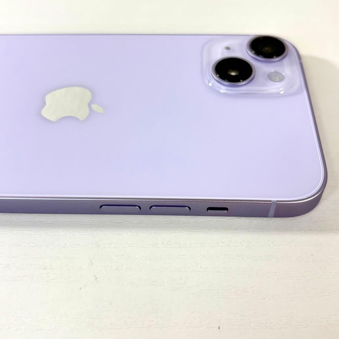 る*ん様 【美品】iPhone14 plus 256GB パープル SIMフリー