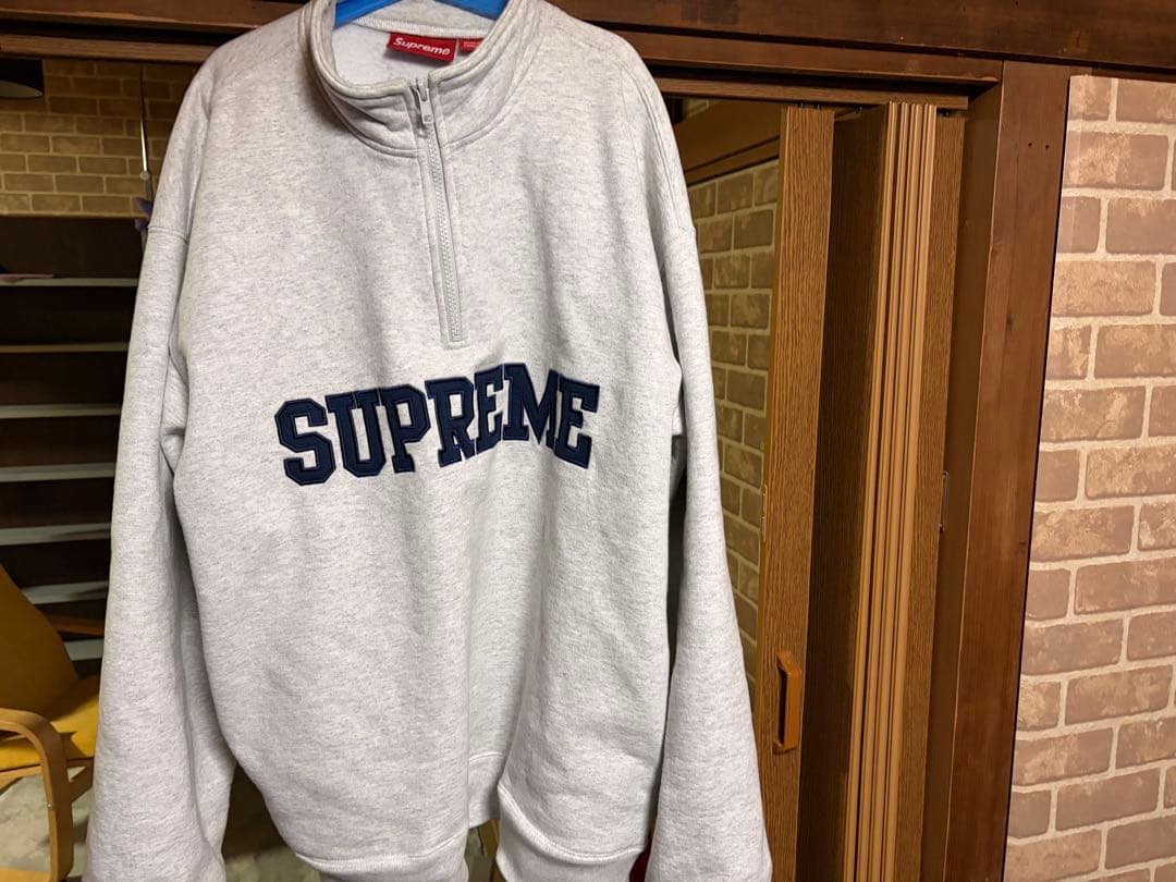 トップス supreme Collegiate Half Zip Pullover