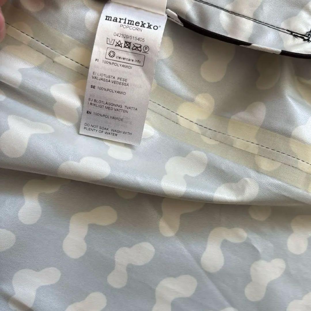 美品　マリメッコ レインコート ナイロンコート ハッタラ柄 marimekko