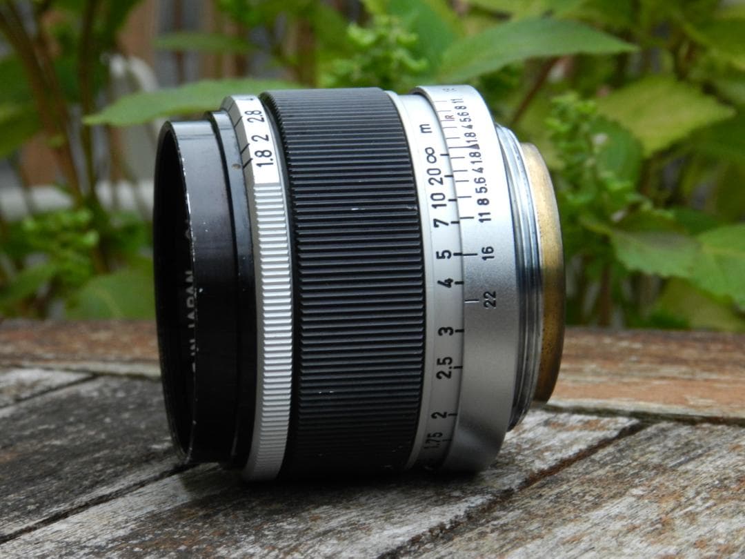 美品 CANON llS バルナックライカ LENS 50 1.8 即撮影可