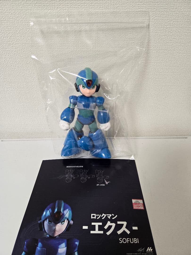ジ*ト様 エクス ソフビ　ロックマン　HHC STUDIO　ワンフェス　　ロック