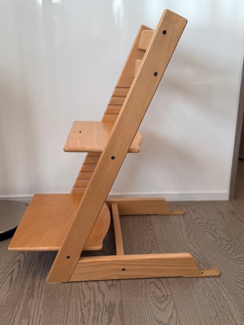 ストッケ　ナチュラル　チェア　ストライプカバーセット