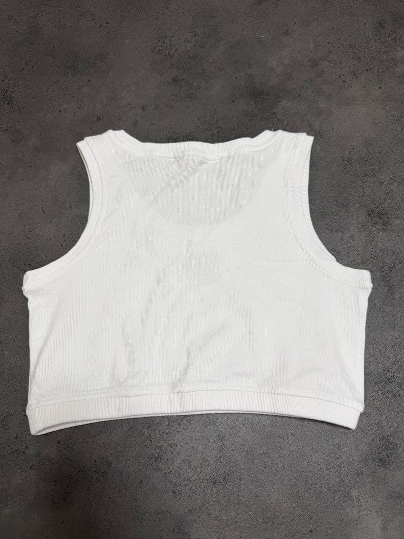 LOEWE ロエベ ベアトップ タンクトップ ハーフトップ 白