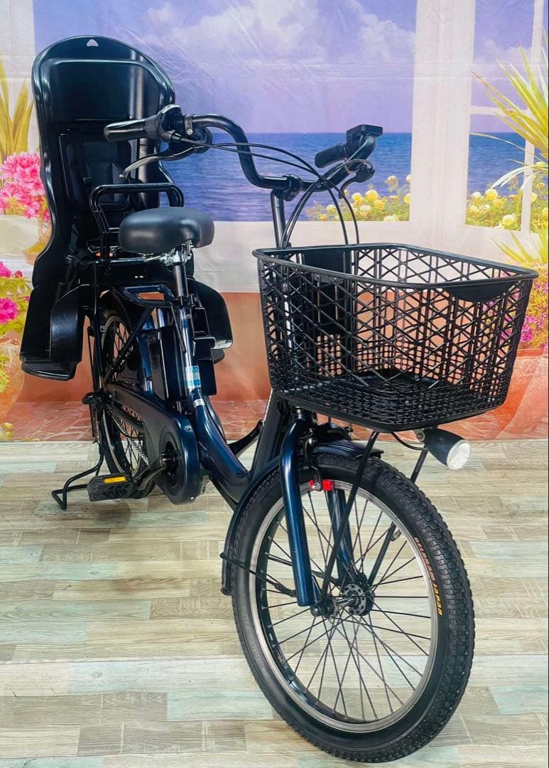 たけ ギュットアニーズ2018年⭐️16AH！子供乗せ電動アシスY3272