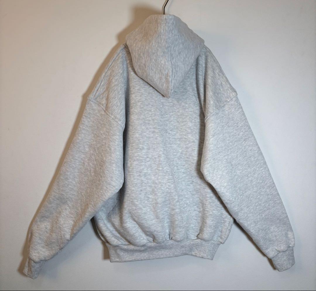 PLUMA 裏サーマル　ダブルフェイス　メキシコ製　無地　ジップアップパーカー