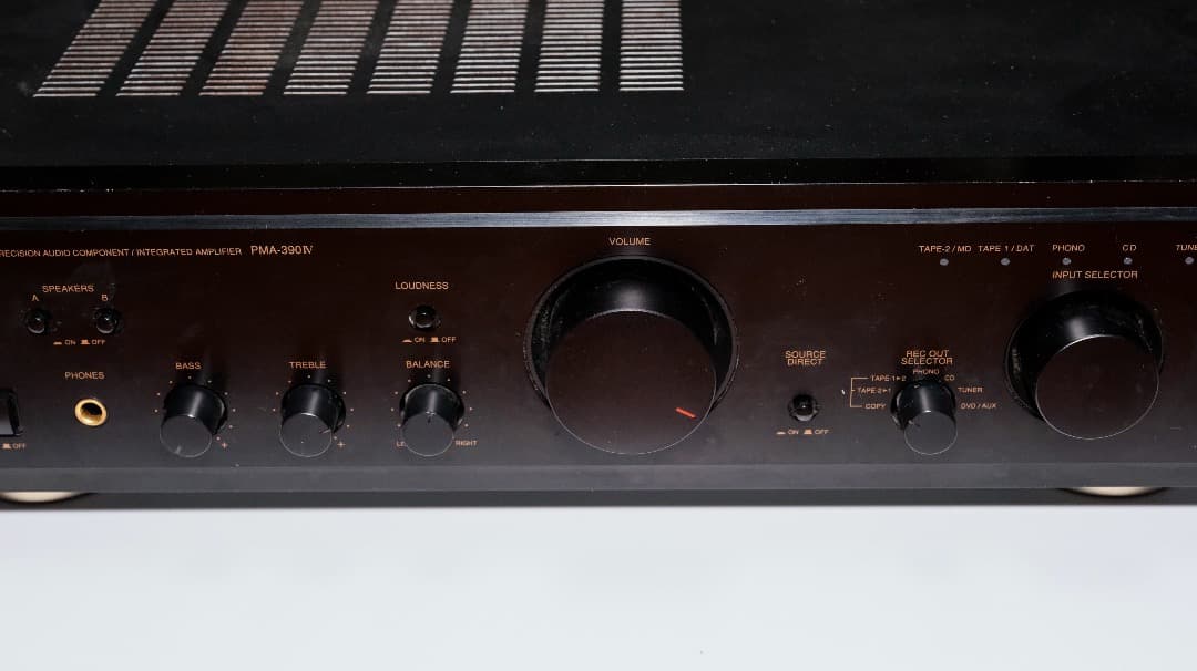 再生確認済み｜プリメインアンプ｜DENON PMA-390 Ⅳ(4) リモコン付