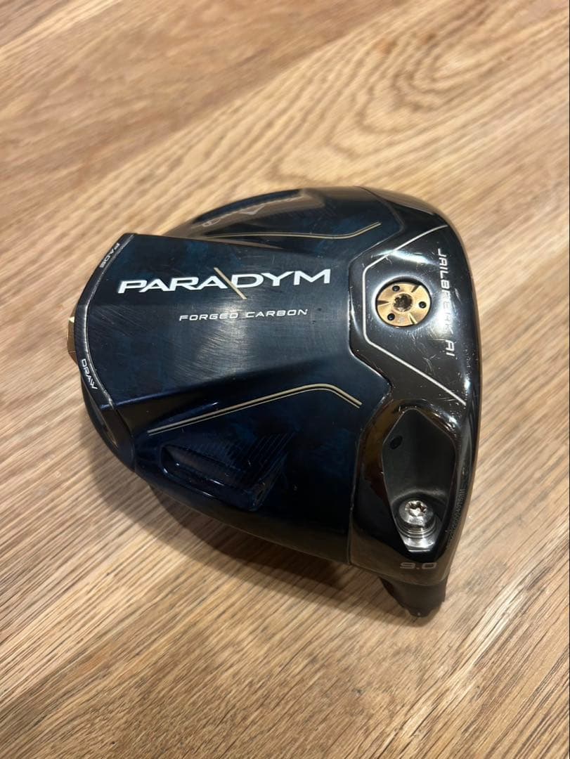 【限定モデル】パラダイムTOUR支給品ドライバー9° ヘッド