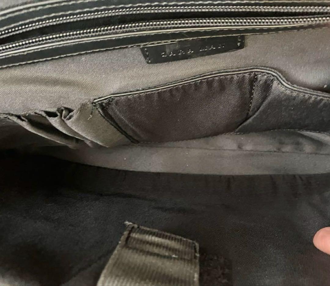 howerd...【新品未使用】ZARAクロコ柄ビジネスバッグリクルート