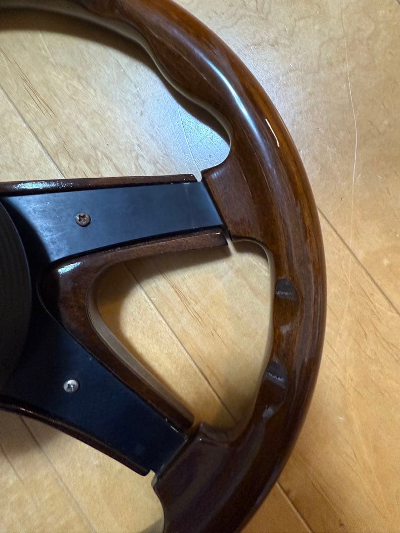 ナルディウッドハンドル 4本スポーク 限定値下げ中