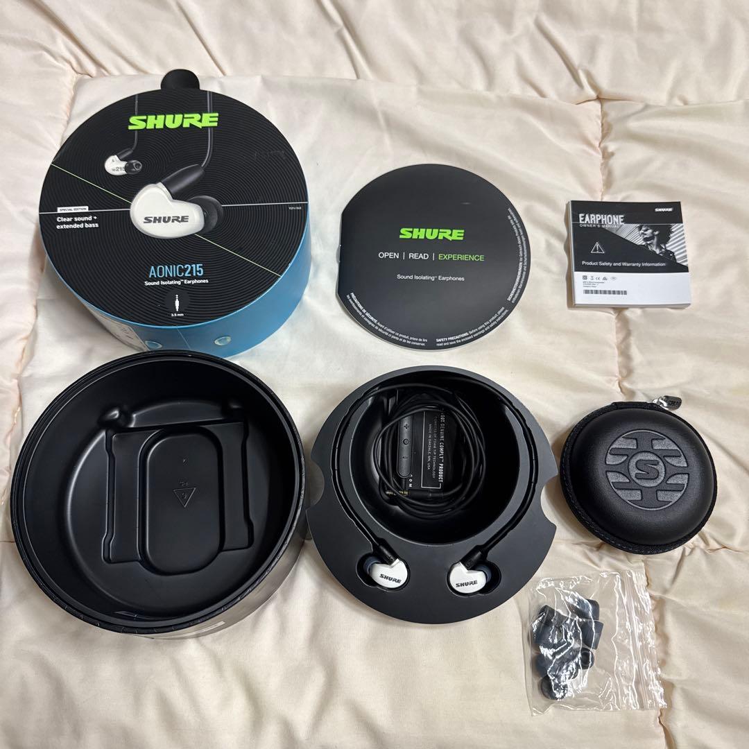 【極美品/付属品完備】SHURE AONIC 215SpecialEdition