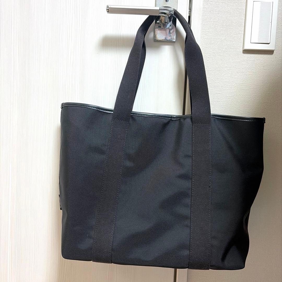 バーバリーブラックレーベル　ブラック トートバッグ