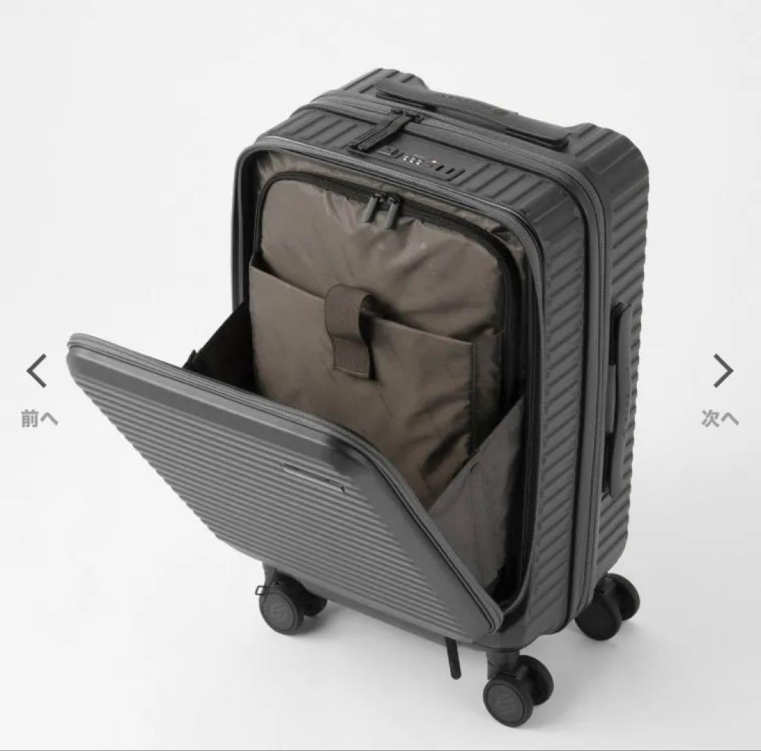 新品 ACE エース EDGELINK スーツケース フロントオープン Sサイズ