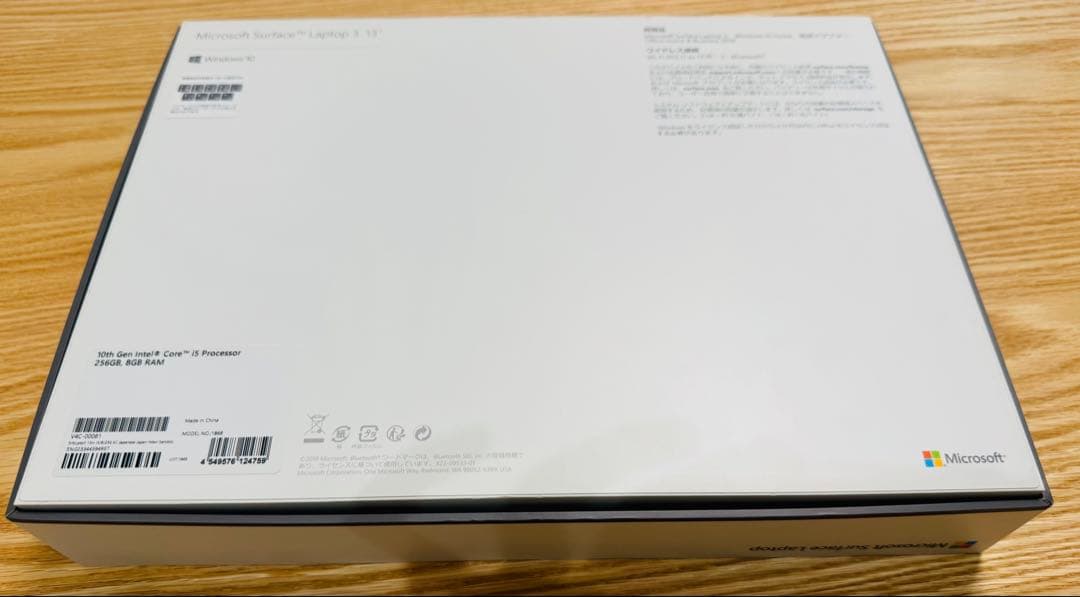 Windowsノート本体 Microsoft Surface Laptop 3 i5 256GB 8GB