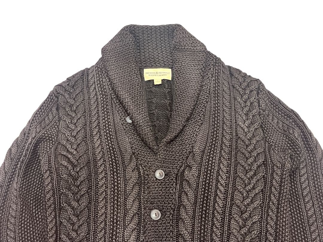DENIM SUPPLY RALPH LAUREN 黒カーディガンRRL