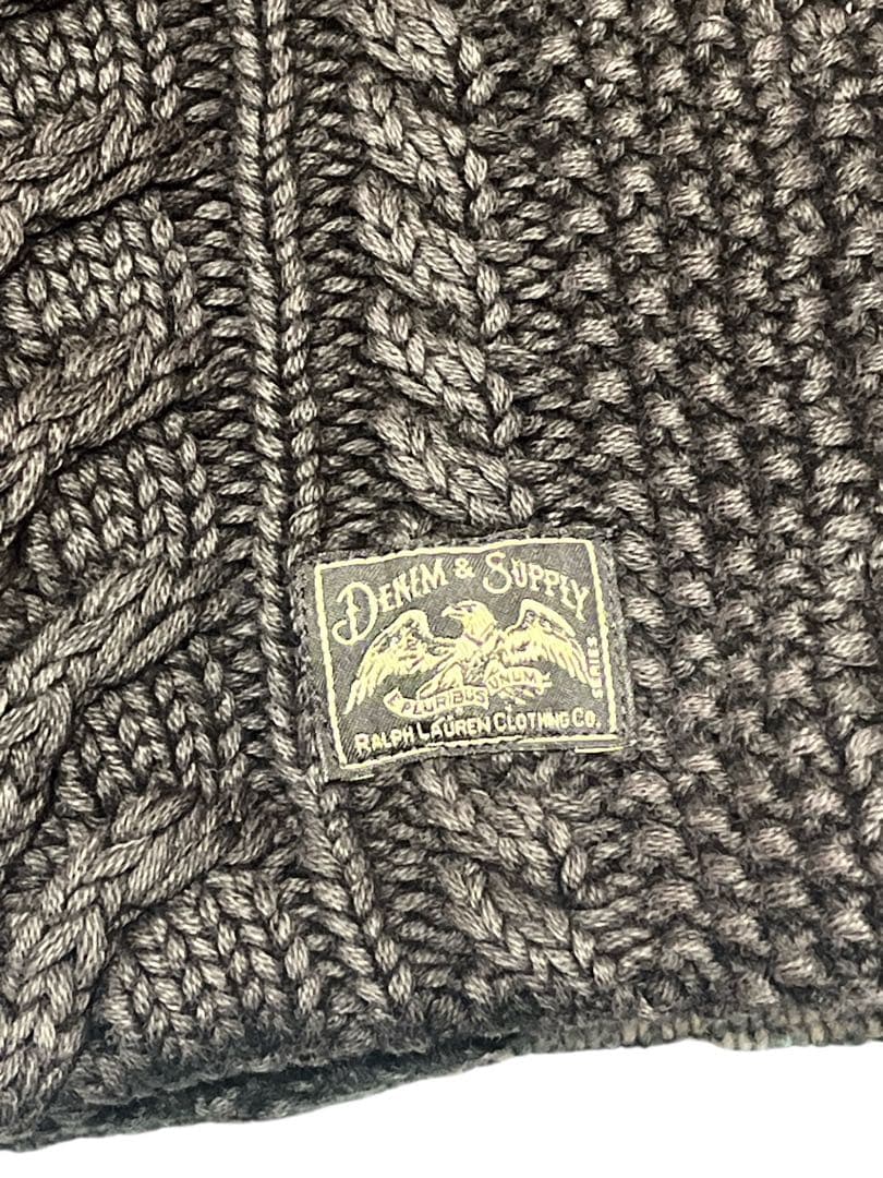 DENIM SUPPLY RALPH LAUREN 黒カーディガンRRL