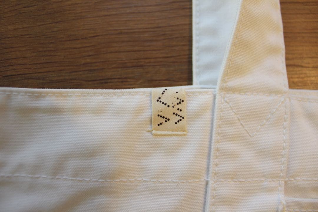 VISVIM R TOTE CANVAS L IVORY ビズビム