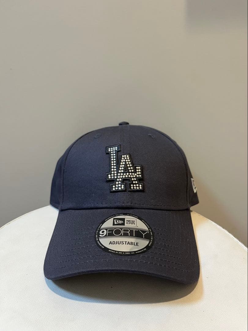 9FORTY Rhinestone ロサンゼルスドジャース キャップグラファイト