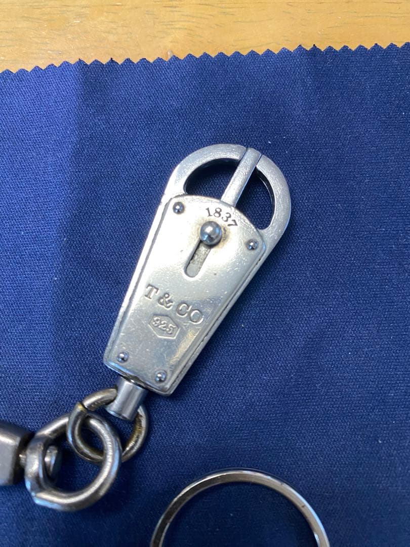 T&CO 1837 シルバー キーホルダー