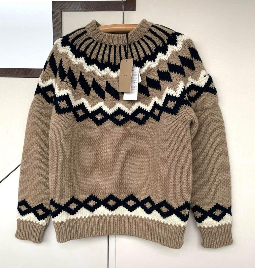 N°21 ヌメロヴェントゥーノ　ウールセーター（タグは付きません）