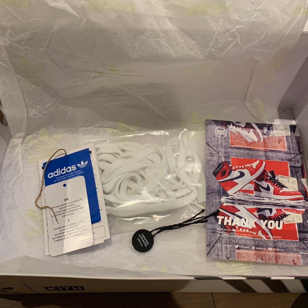 @*@様 adidas KITH ホワイト/グリーン スニーカー