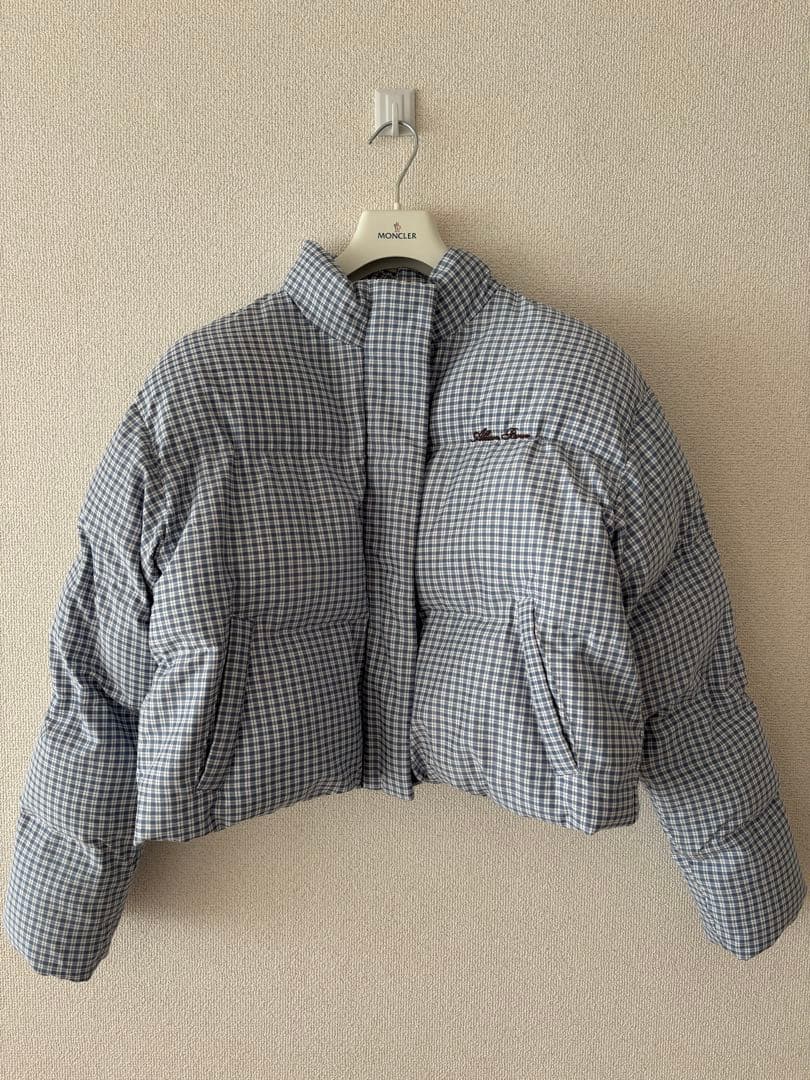 lotta　美品　ALLISON BROWN ギンガムチェックダウン