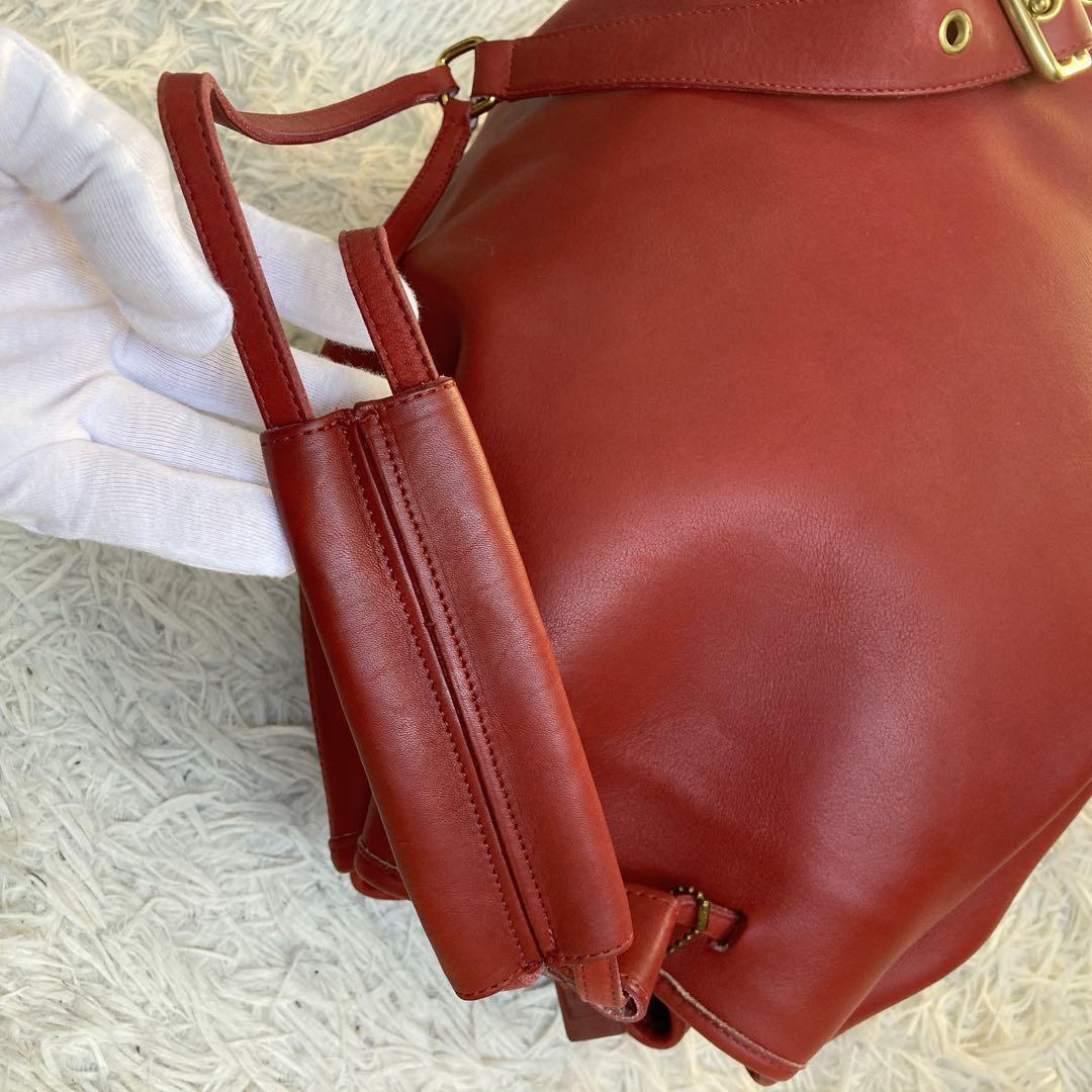 未使用保管品 vintage coach old usa backpack巾着